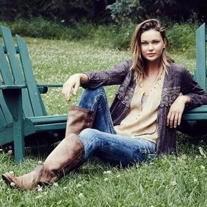 Buckle O'Neill Harley Embroidered Tie-front Boho Kimono Cardigan Women’s Size M